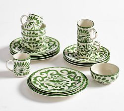 Puebla Porcelain Dinnerware Set | Pottery Barn (US)