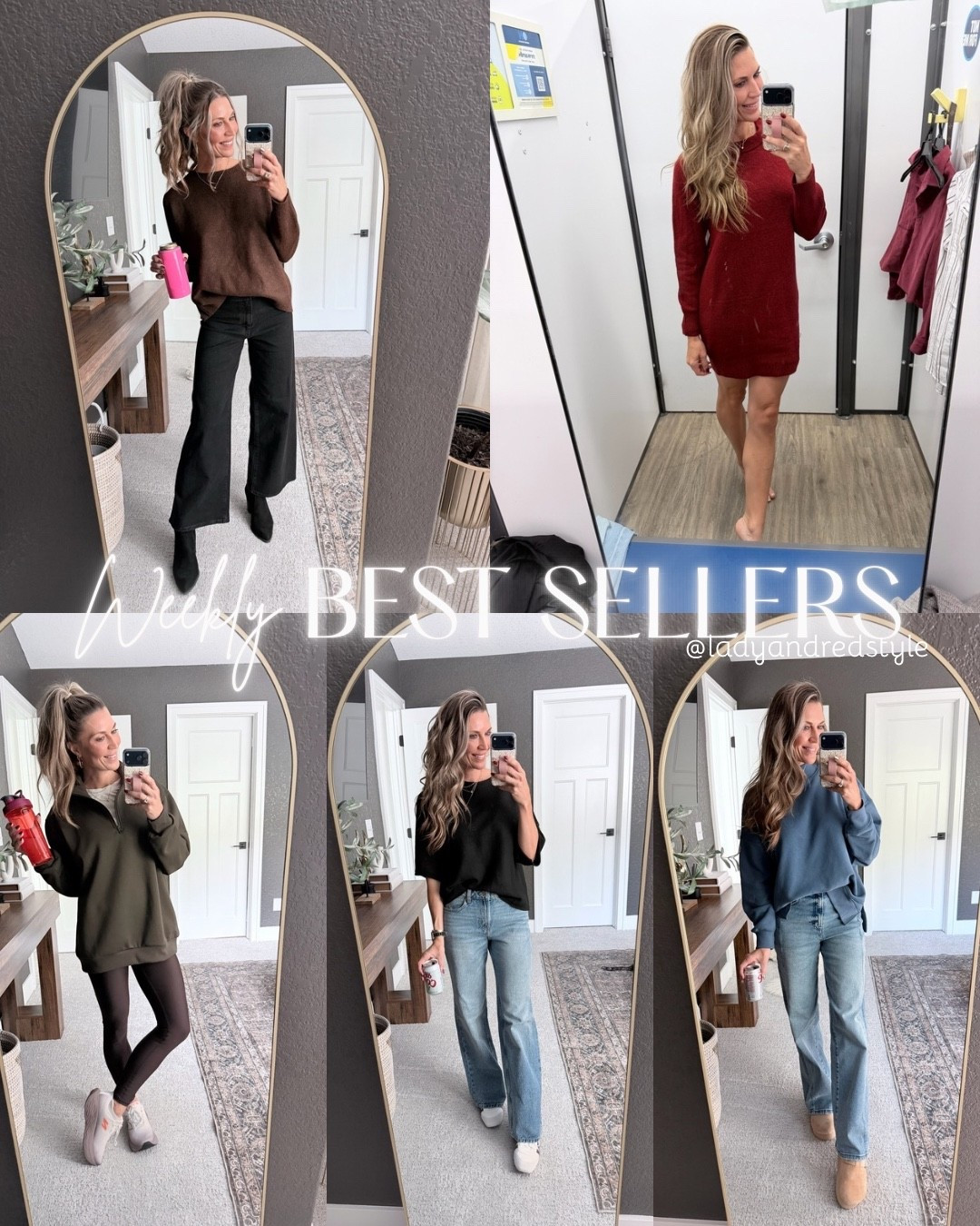 ✨ Weekly Best Sellers ✨
This week was full of cozy favorites — easy layers, soft knits, and denim you can dress up or down. So many of you loved these pieces and I can see why 🤎

Which outfit are you grabbing for fall? 🍂

#WeeklyBestSellers #FallOutfits #CozyStyle #EverydayStyle #OOTD #MomStyle #CasualOutfits #FallFashion #TryOnHaul #StyleInspo #TargetFinds #OldNavyStyle #AmazonFashion


#LTKSeasonal #LTKActive #LTKStyleTip