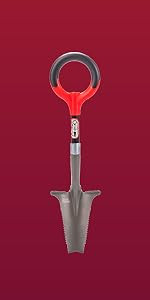 Root Slayer 22011 Garden Shovel, Serrated Blade, Red | Amazon (US)