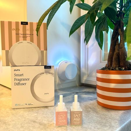 Want the best smelling home around? @merseaco x @pura is here to help with a collection of magical scents with a diffuser that transport you from the dull Mondays to the beach. I have tried both Saltaire & Coconut Sugar. They fill the air with the warm summer vibes 🏝️ 🌞 🥥 🌊 with the help of a simple app. You can schedule your fragrances with ease and they are so much healthier than burning candles. Be sure to try it out. I’m a huge convert. P.S. It also helps to mask my stinky dogs and burned cooking.  #pura #mersea #puraxmersea 


#LTKfindsunder100 #LTKhome