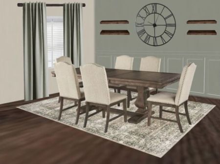 Dining room design, dining table, sage dining room, farmhouse dining roomm

#LTKHome