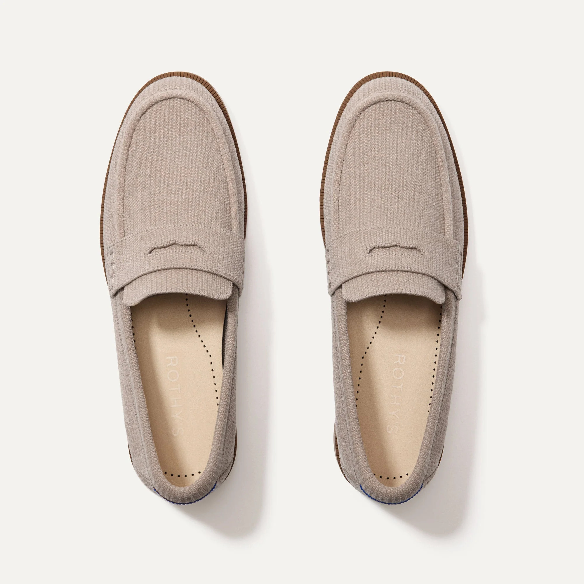 The ReVelvet™ Penny Loafer in ReVelvet™ Dove for Women | Rothy's | Rothy's