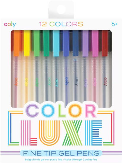 Color Luxe Gel Pens - Set of 12 | Barnes & Noble