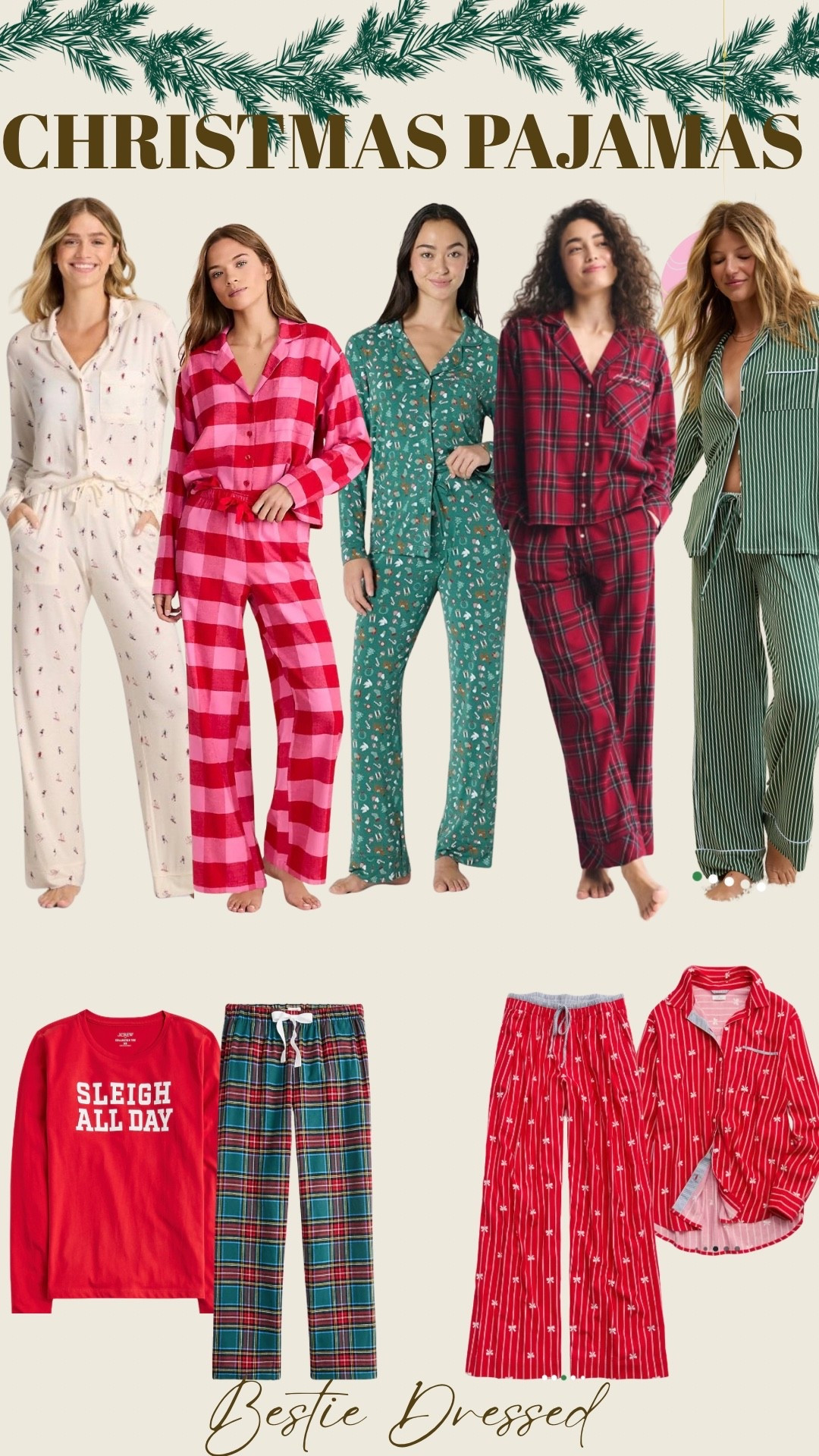 Women’s Christmas pajamas 

#LTKSeasonal #LTKselfcare #LTKHoliday