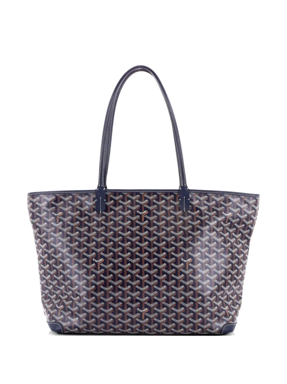 Goyard Pre-Owned Artois Tote Coated Canvas MM shoulder bag - Blue | Farfetch Global