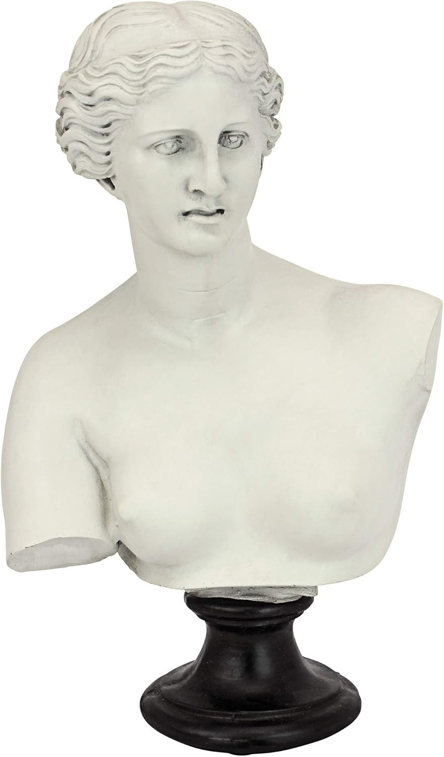 Design Toscano EU15816 Venus de Milo Bust Statue, 12 Inch, Polyresin, Antique Stone | Amazon (US)