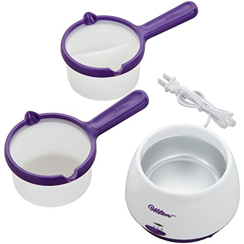 Wilton Candy Melts Candy And Chocolate Melting Pot, 2.5 Cups Capacity, With Full and Divided Plastic Inserts | Amazon (US)