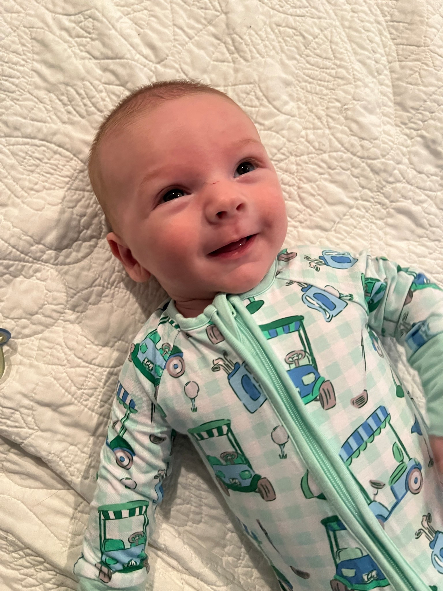 Walker cheesin’ in his golf jammie’s! ⛳️ These would make a great gift!

#LTKFamily #LTKBaby #LTKGiftGuide
