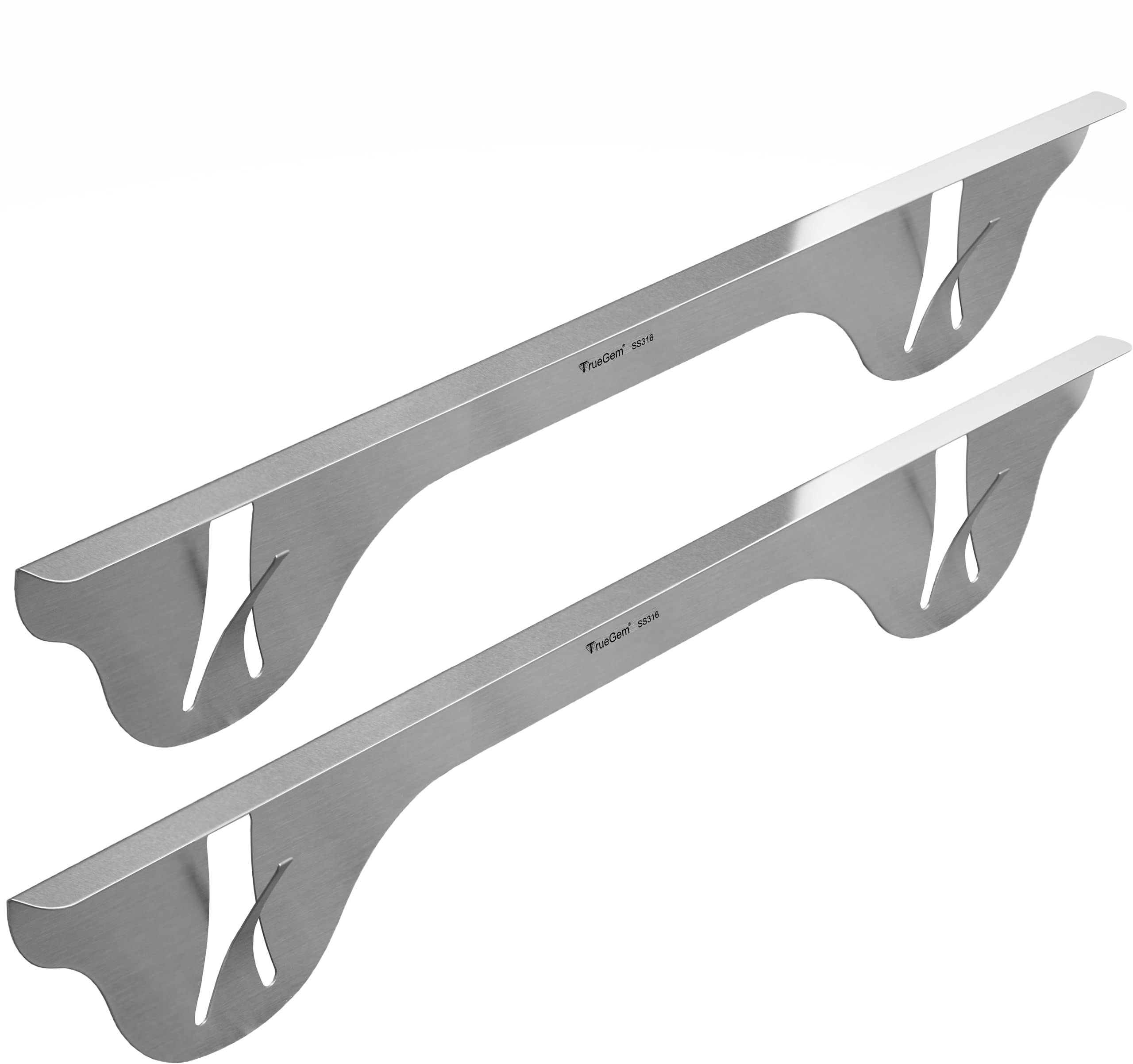 TrueGem Stove Gap Covers - 23.4", 316 Stainless Steel | Oven Side Gap Filler | Range Trim Kit | G... | Amazon (US)