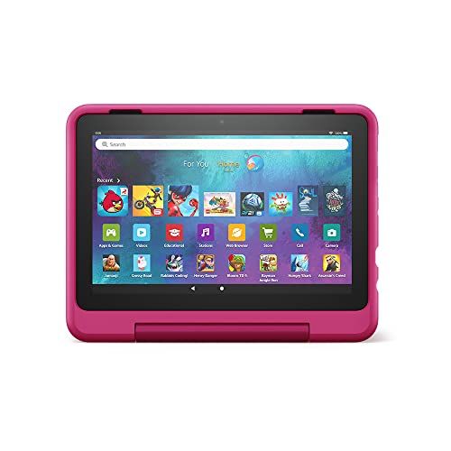 All-new Fire HD 8 Kids Pro tablet, 8" HD display, ages 6-12, 30% faster processor, 13 hours batte... | Amazon (US)