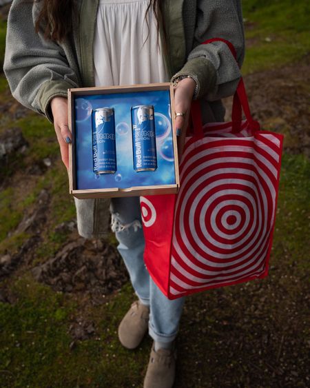 #TargetPartner Target find for summer road trips!! 🩵 The Juneberry RedBull Energy Drink is a delicious and fruity blend of red berries, red grapes, & cherry 😍 Don’t leave this off your packing list. #LTKfind #Target

#RedBullUSA #GivesYouWiiings

#LTKhome #LTKtravel