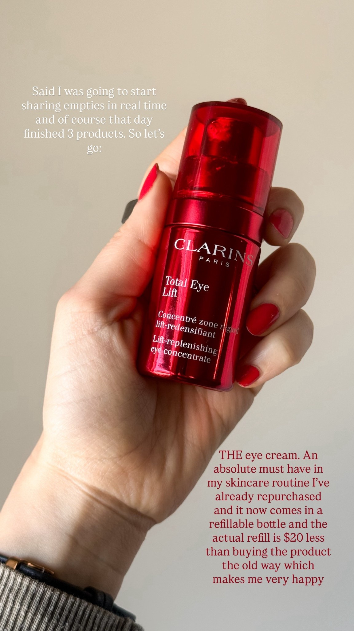 My holy grail eye cream. I’ve noticed a huge improvement in fine lines and hydration around my eyes from using this. Just finished my second bottle 

#LTKBeauty #LTKFindsUnder100 #LTKselfcare