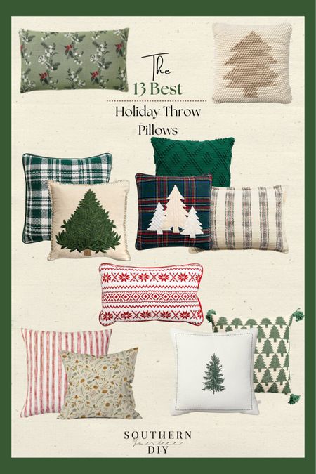 The best holiday throw pillow finds, Christmas decor 

#LTKHoliday #LTKSeasonal #LTKhome