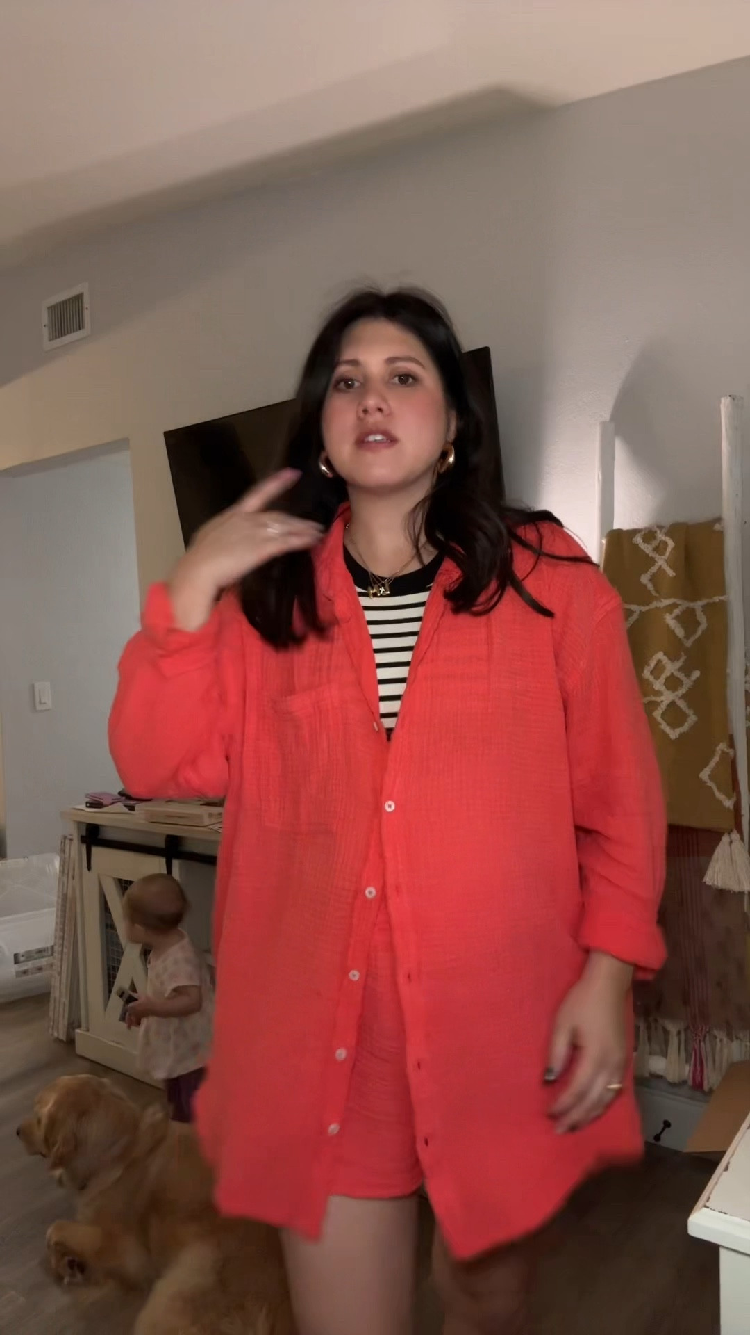 The most perfect matching set from Aerie for the pregnant girlies! It’s so comfortable, stretchy and lightweight. It will be great for postpartum as well! The tank is actually a long sports bra! All are super on sale right now!! 

#LTKsalealert #LTKbump #LTKfindsunder50