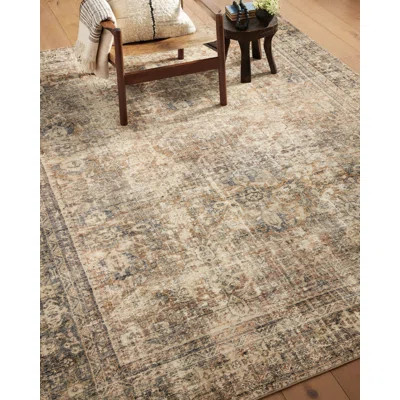 Amber Lewis x Loloi Morgan Sunset / Ink Area Rug feat. CloudPile | Wayfair Professional
