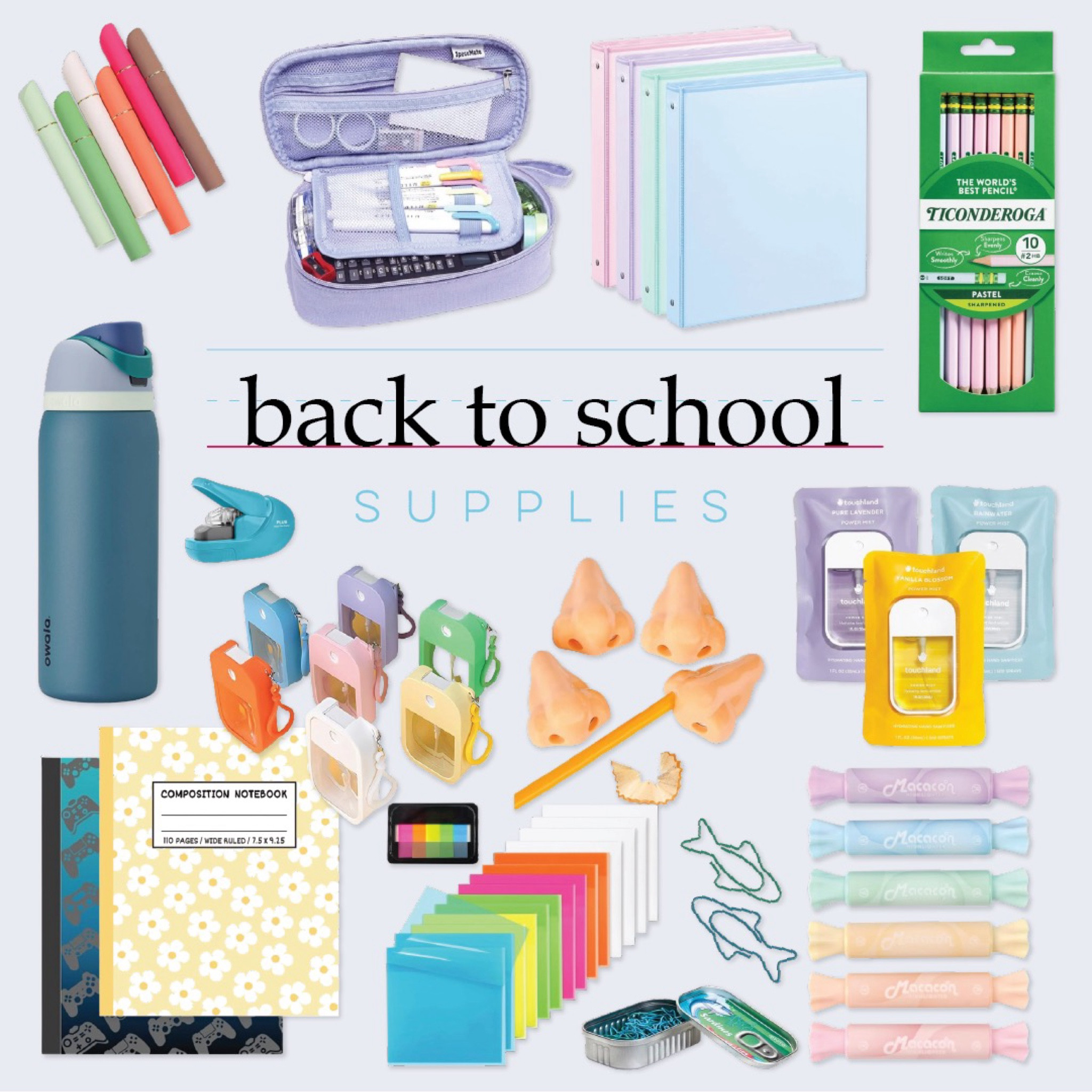 ✏️ Part 2 of 2 ✏️ Shopping for school has never been this fun! Why settle for ordinary when you can have the cutest school supplies around?

#BackToSchool #TrendySupplies #ClassroomChic

#LTKFindsUnder50 #LTKBacktoSchool #LTKKids