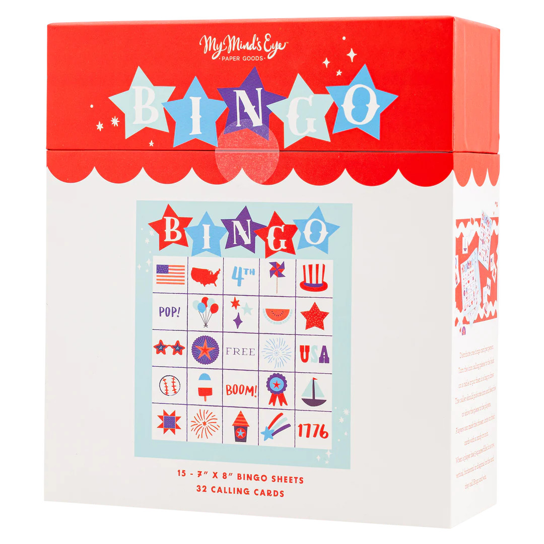 Americana Bingo Game | My Mind's Eye