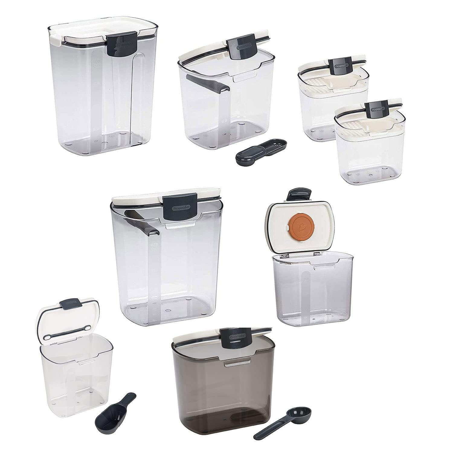 Prepworks by Progressive International ProKeeper 8 Piece Clear Storage Container Set | Amazon (US)