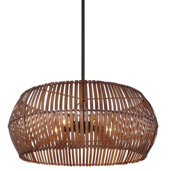 Bayou Breeze Ryant Transitional Coal Finish Pendant Light | Wayfair North America