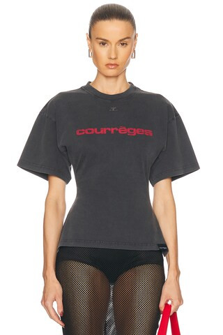 Belted Printed Stone T-Shirt | FWRD 