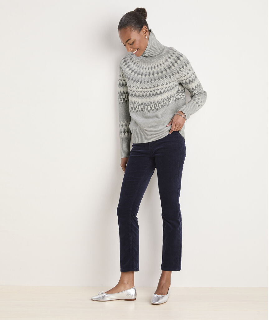 Nordic Fair Isle Turtleneck Sweater | vineyard vines
