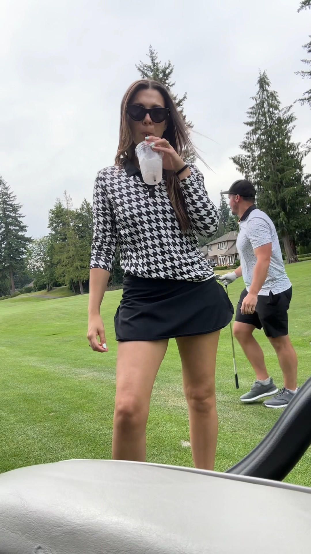 Golf ootd 🤍🖤

#LTKStyleTip #LTKFindsUnder50 #LTKActive