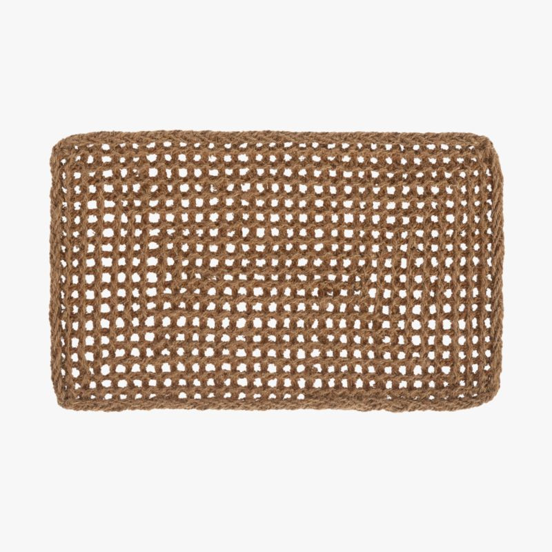 Waffle Natural Doormat + Reviews | CB2 | CB2