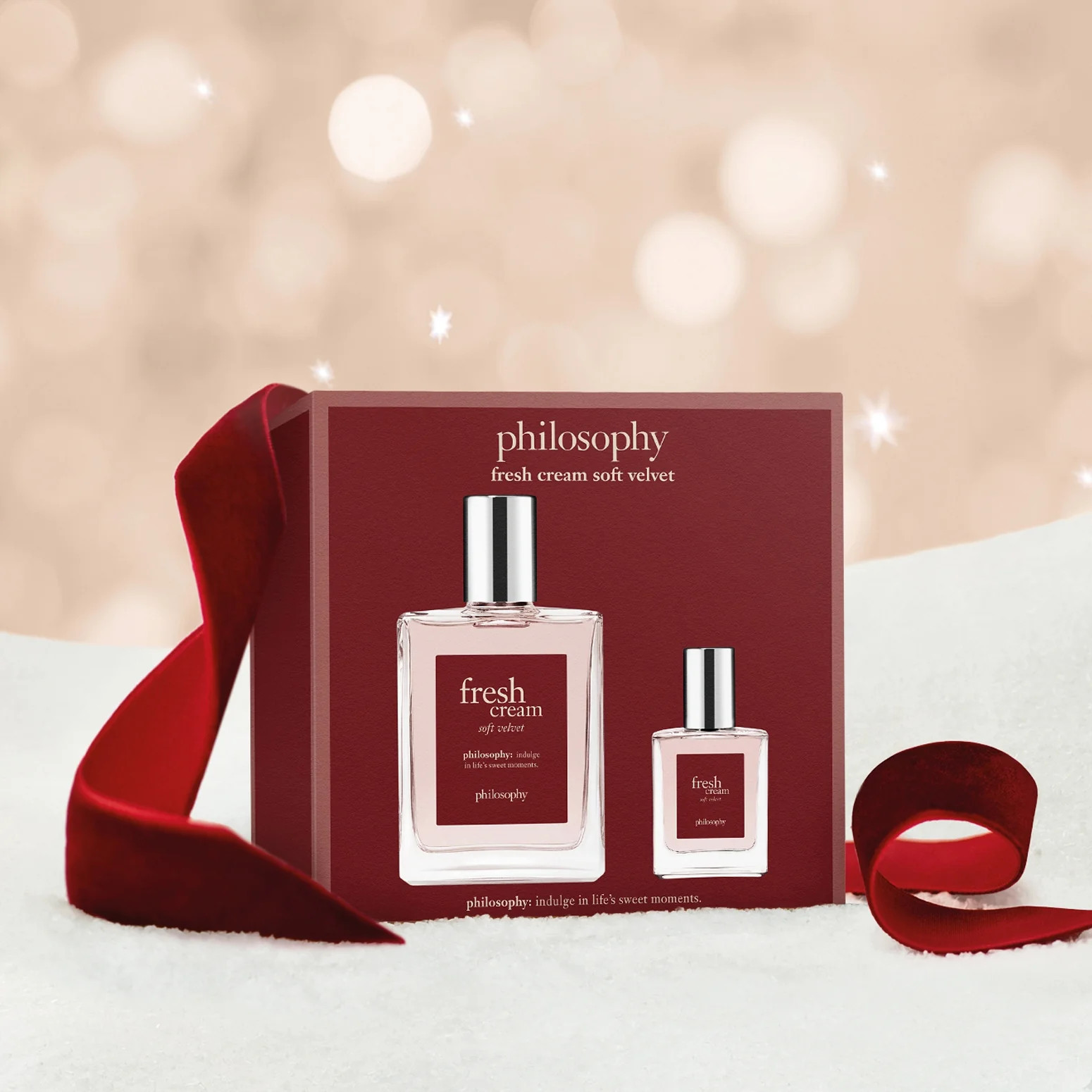Fresh Cream Soft Velvet Duo Eau De Toilette Gift Set - 2pc - Gift Set - Philosophy | Philosophy