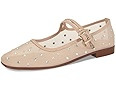 DOEYG Mesh Ballet Flats Shoes for Women Leopard Animal Print Mary Jane Flats Shoes Square Toe Dre... | Amazon (US)