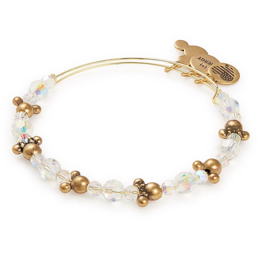 Mickey and Minnie Mouse Bead Bangle by Alex and Ani | Disney Store