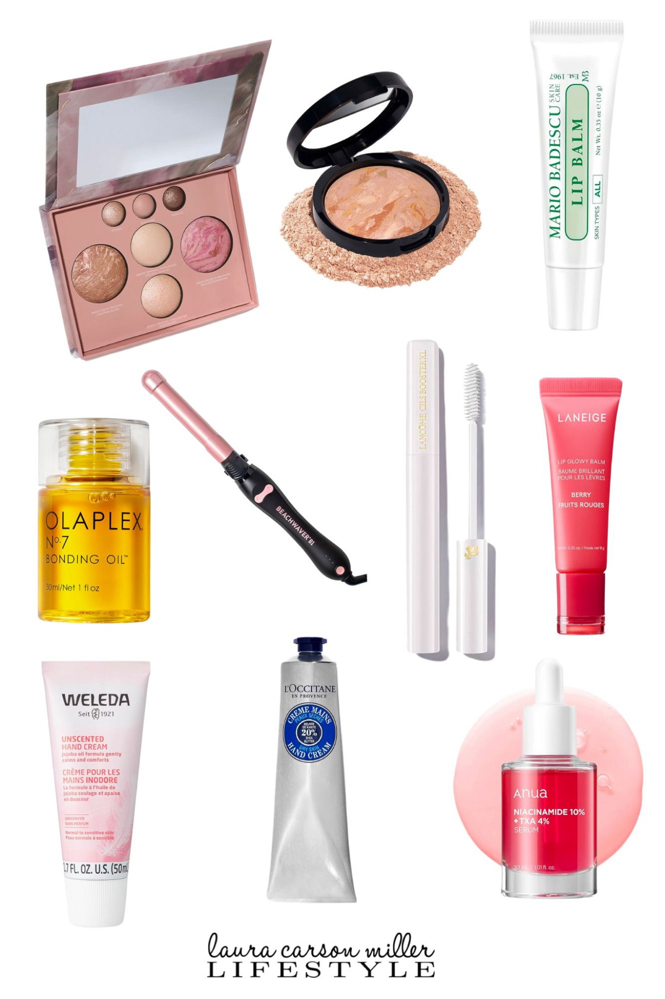 These beauty gifts arrive via Amazon in plenty of time for gift giving!
Gifts for her, gifts for him, travel beauty, wellness gifts, LCM lifestyle, hand cream, hair care, curling wand, skin care, baked foundation, travel makeup kit, bronzer, blush, eyeshadow, hilighter, holiday presents   

#LTKGiftGuide #LTKFindsUnder50 #LTKBeauty