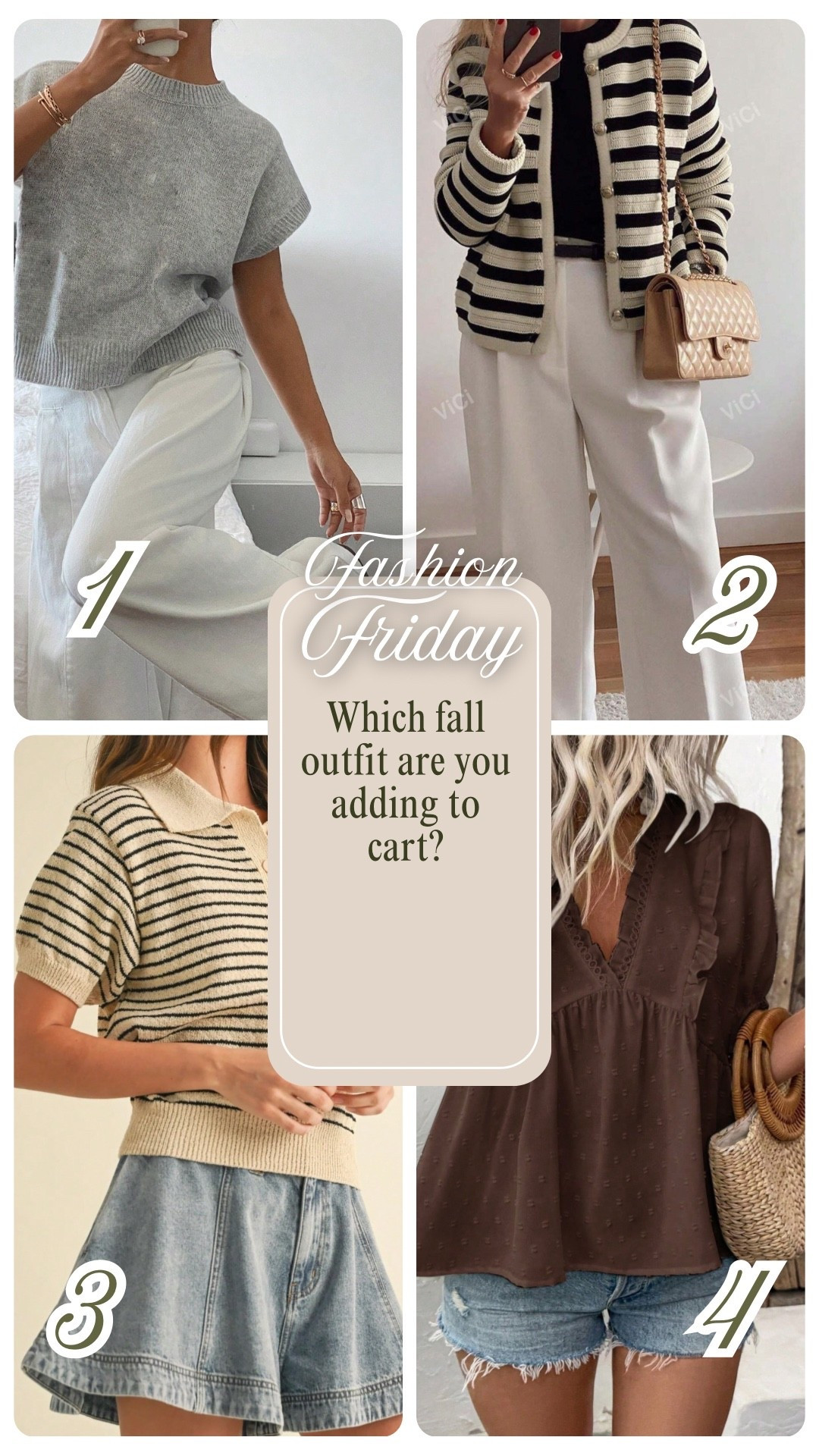 Summer to fall outfits of the day 

#LTKSeasonal #LTKStyleTip #LTKFindsUnder100