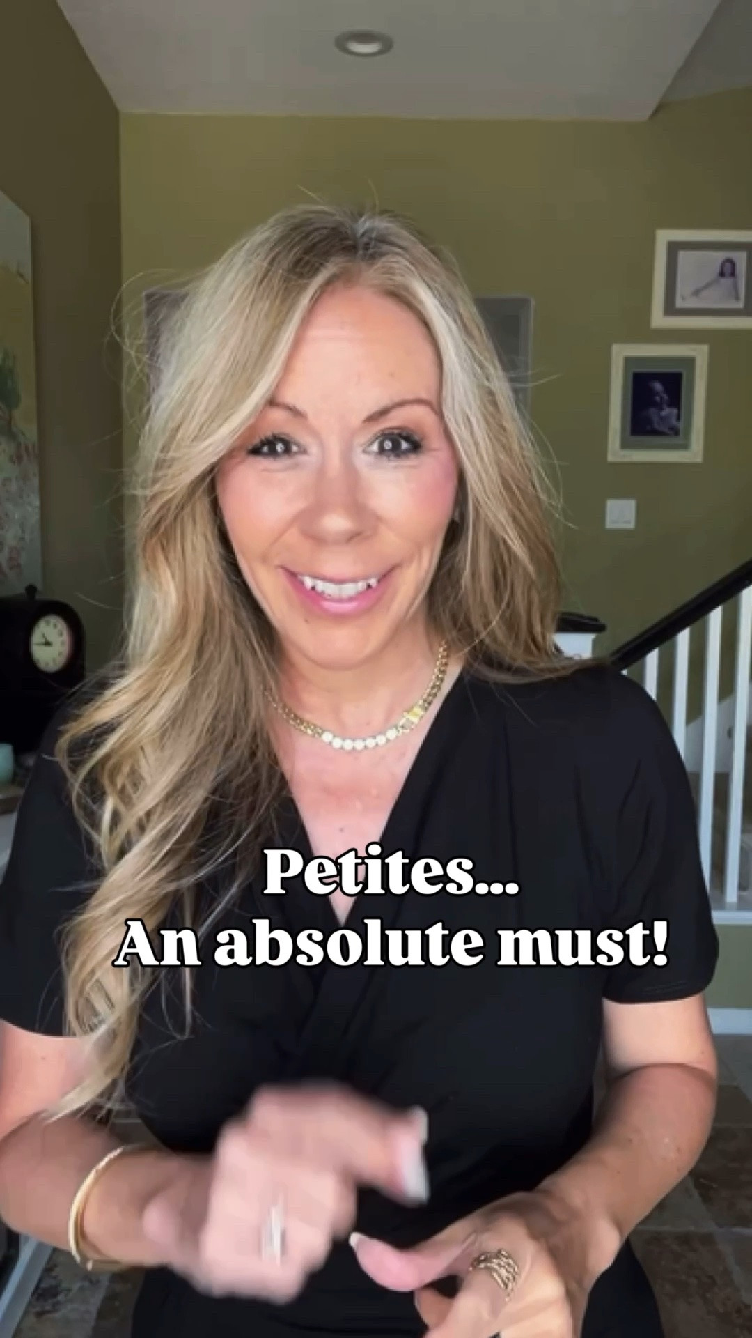 The one absolutely must-have is a black dress (and finding a petite version is the key) 

This midi, faux wrap style is classic, polished and sooo comfortable! It fits like a dream (I’m wearing small petite)
I’m 5’2”, 120 lbs 

Plus if you like arm coverage and a v-neck style, it’s got it! 

Xo,
Jill 💋


Classic black dress | lbd | over 40 | modest | work wear | capsule wardrobe | elevated basics | brand partner | minimalist style

#LTKootd #LTKOver40 #LTKPetite