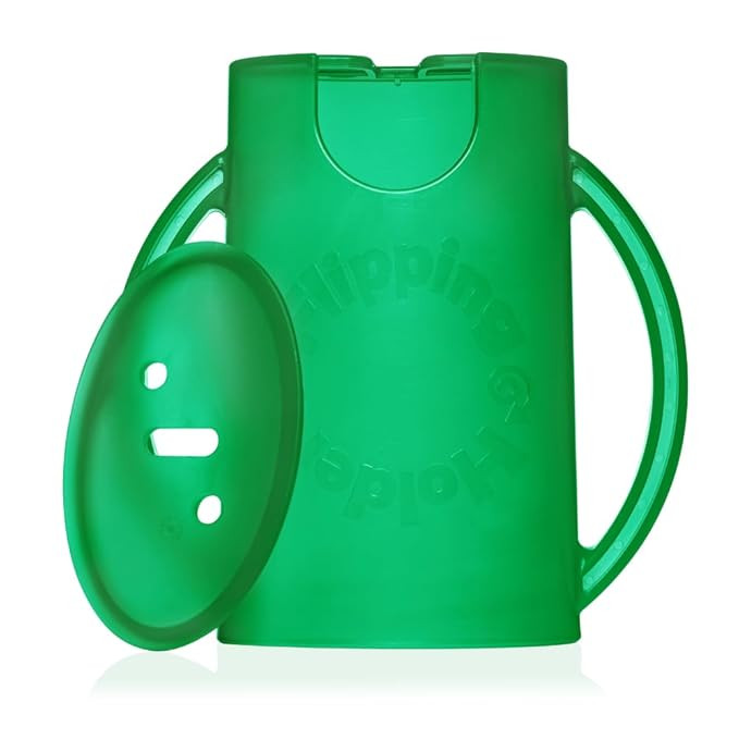 Original Squeeze Proof Flipping Holder with Open Bottom for Food Pouches & Juice Boxes - Multipur... | Amazon (US)