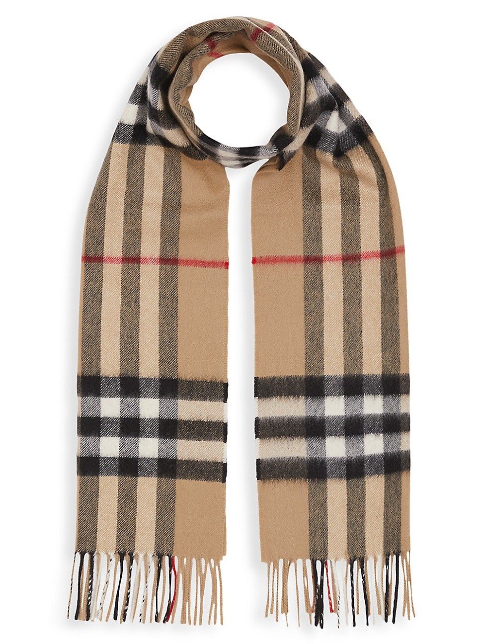 Burberry Women's The Classic Check Cashmere Scarf - Beige | Saks Fifth Avenue