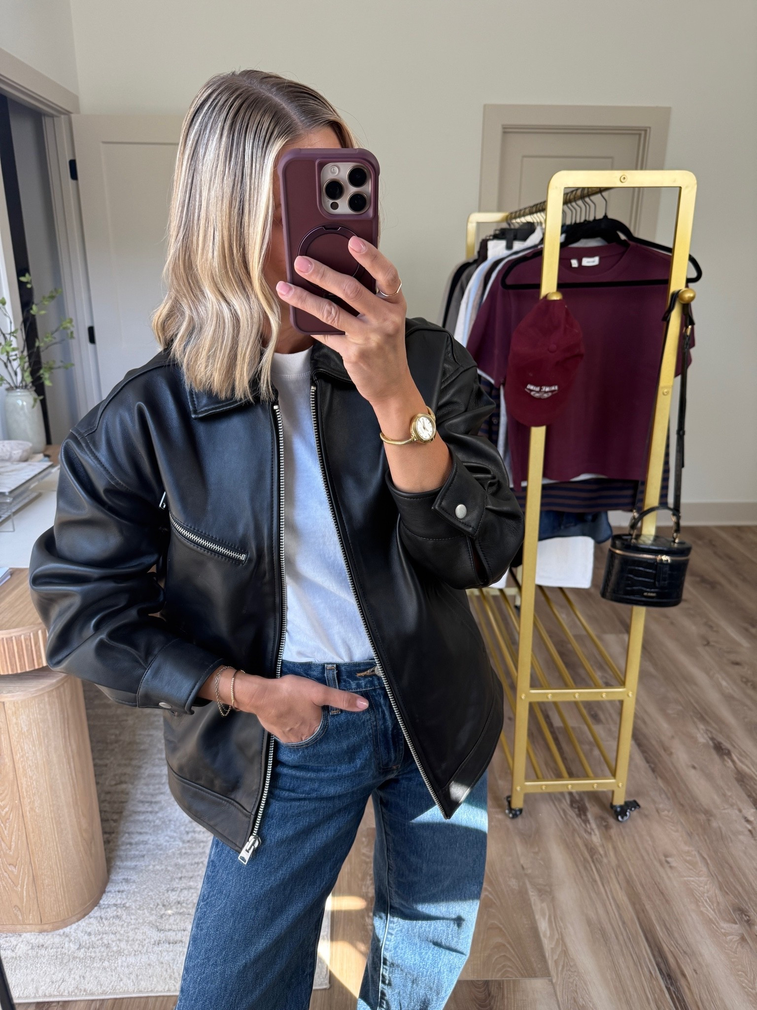 Wearing small, below bum length oversized fit (stayed tts)

#LTKOver40 #LTKSeasonal #LTKootd