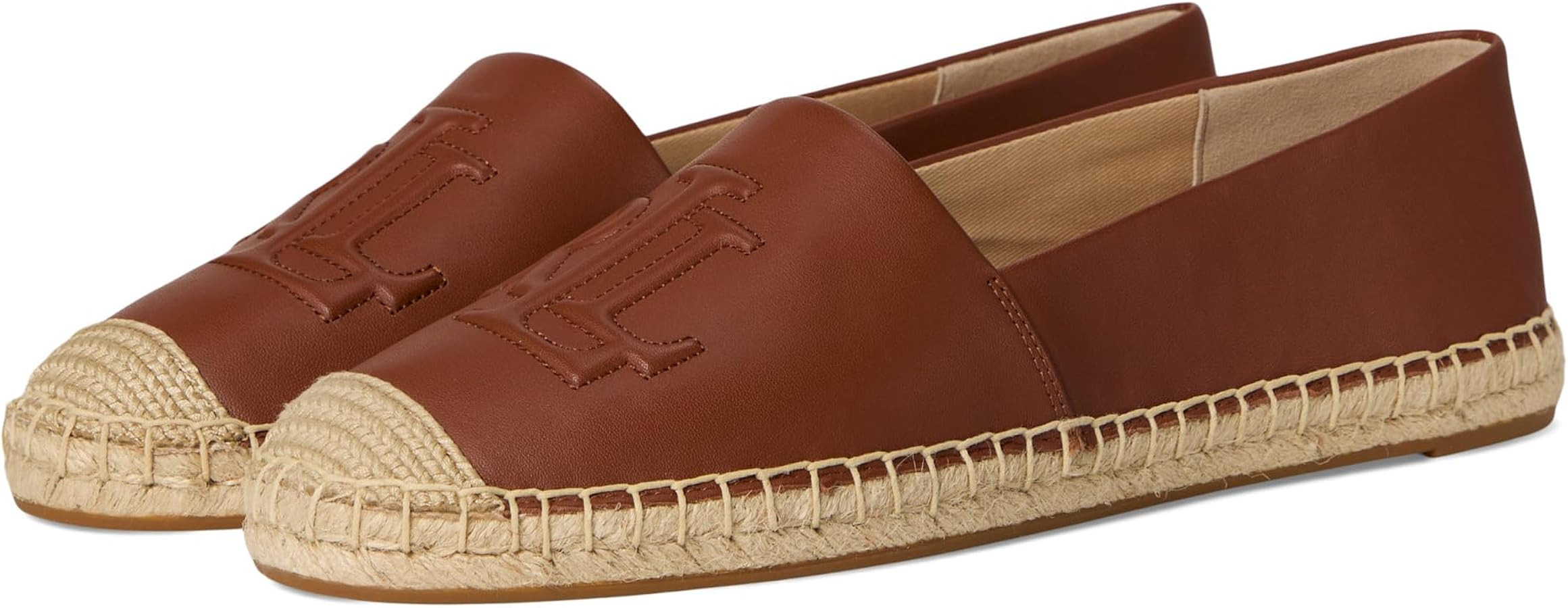 Lauren Ralph Lauren Cameryn Nappa Leather Espadrille | Amazon (US)