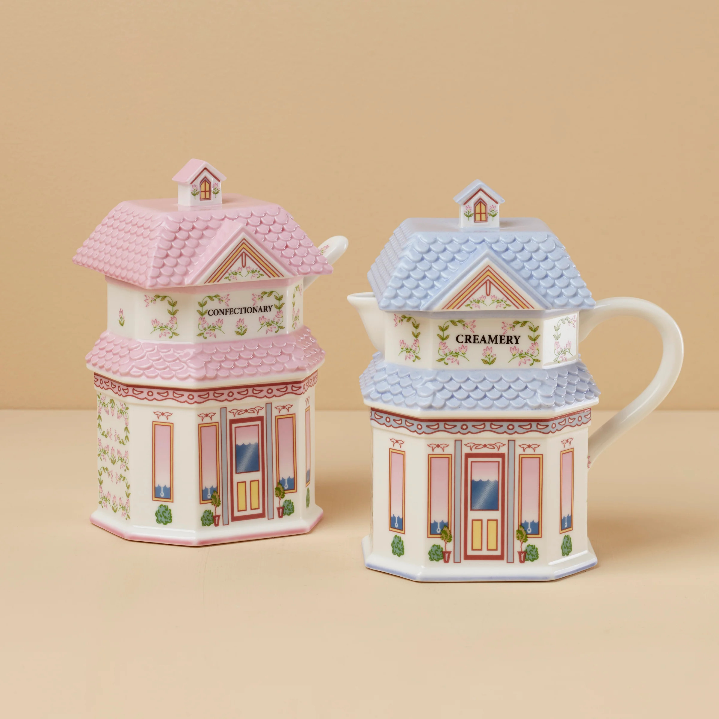 Lenox Spice Village Sugar & Creamer Set | Lenox