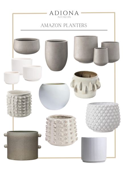 Amazon planters 

Ceramic planters, stoneware planters, ceramic planters 

#LTKhome #LTKSpringSale #LTKSeasonal