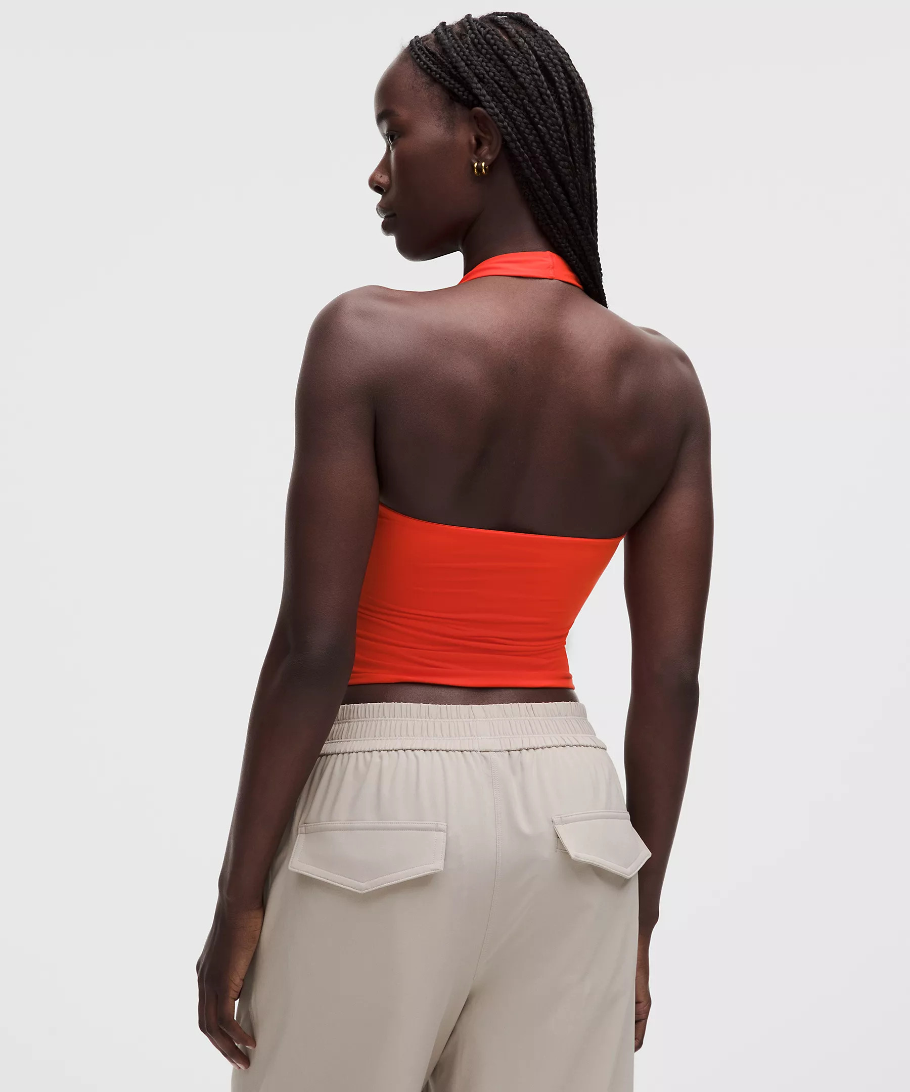 Wundermost Ultra-Soft Nulu Halter Tank Top | Lululemon (US)