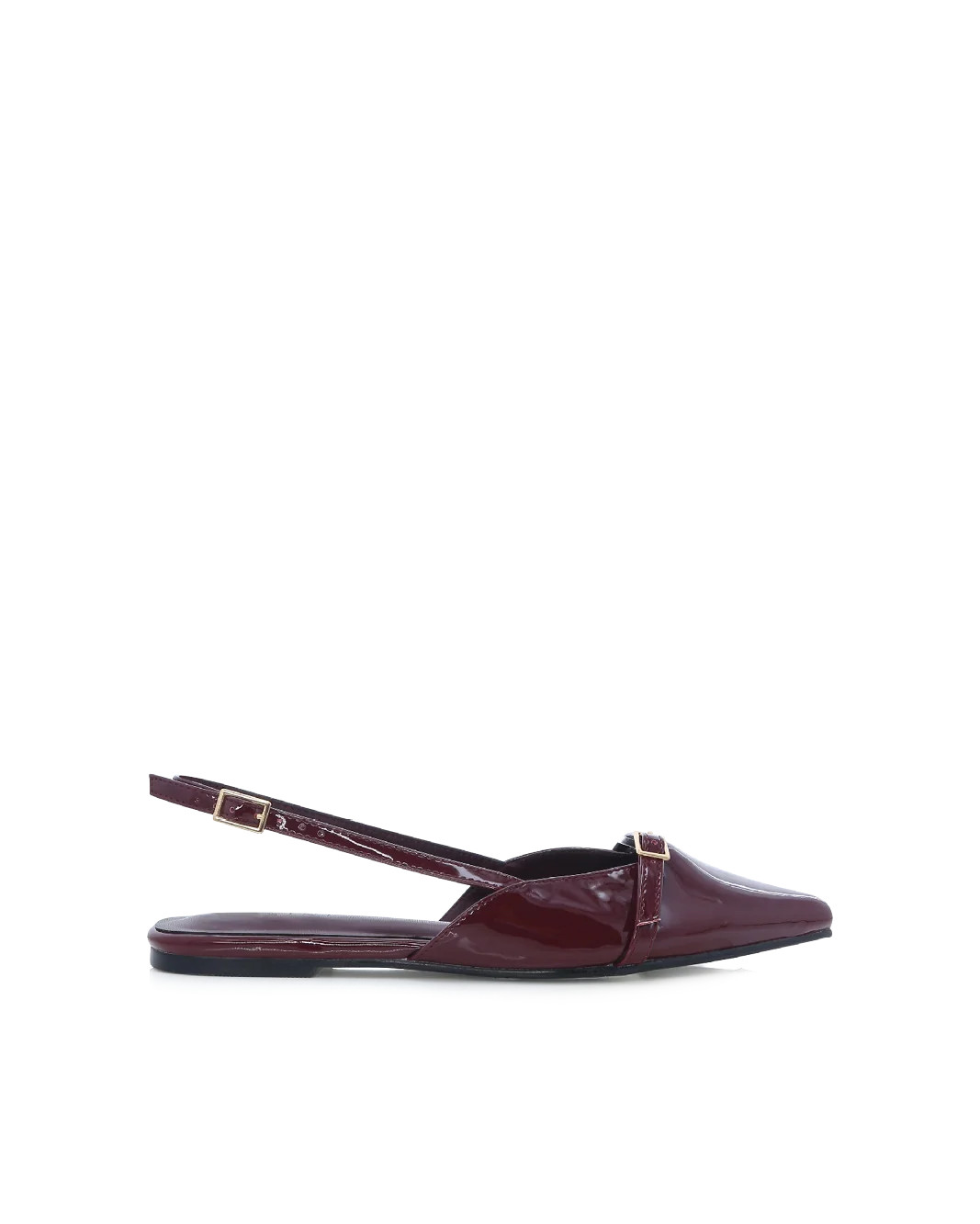 HADLEE - DARK CHERRY PATENT - Flats - Billini | Billini AU