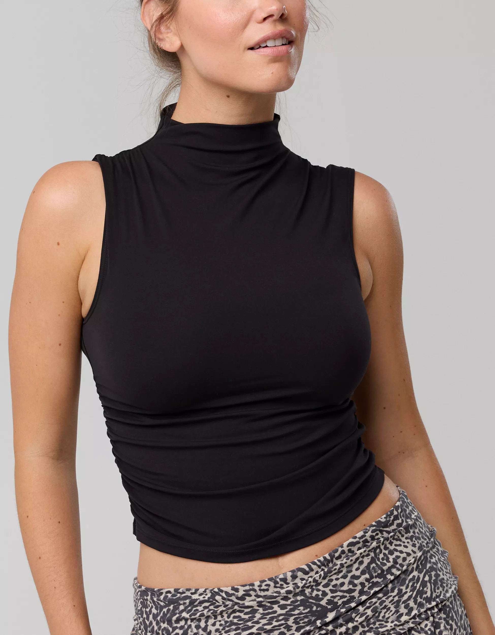 OFFLINE By Aerie Real Me XTRA Mock Neck Tank Top | Aerie