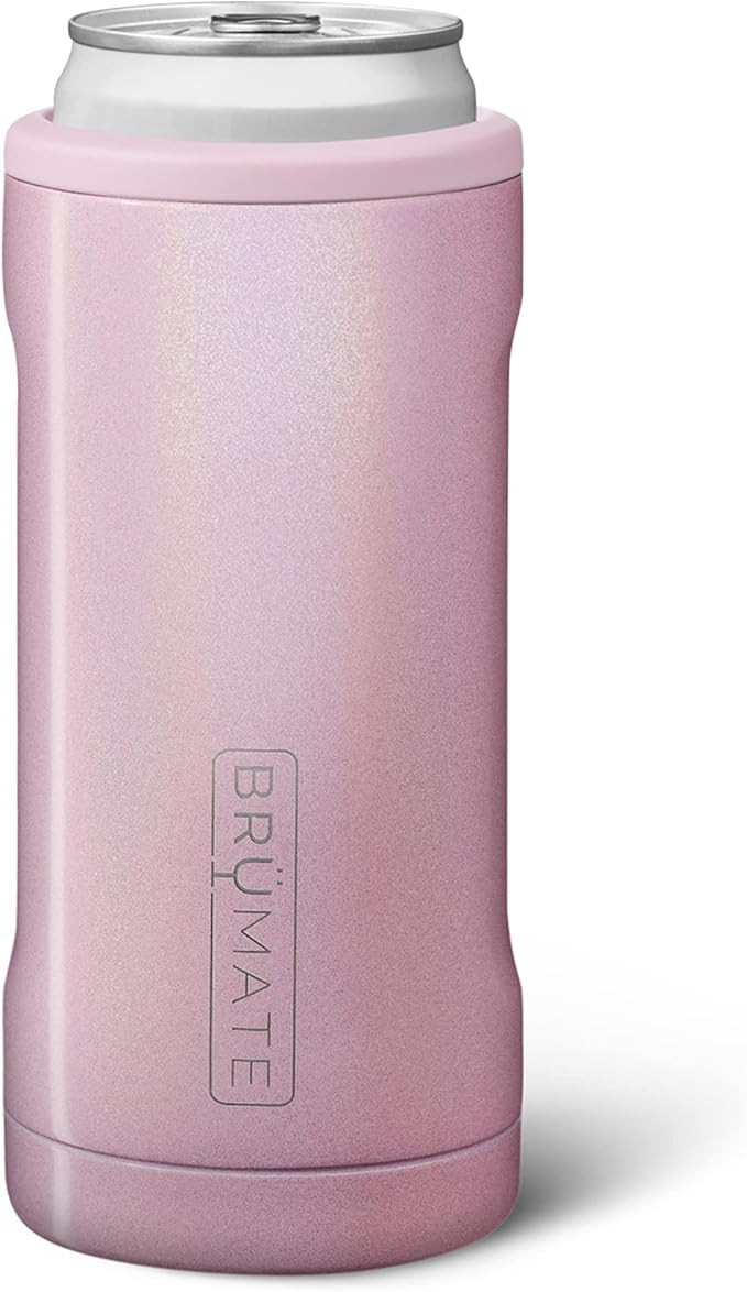 BrüMate Hopsulator Slim Can Cooler Insulated for 12oz Slim Cans | Skinny Can Insulated Stainless... | Amazon (US)