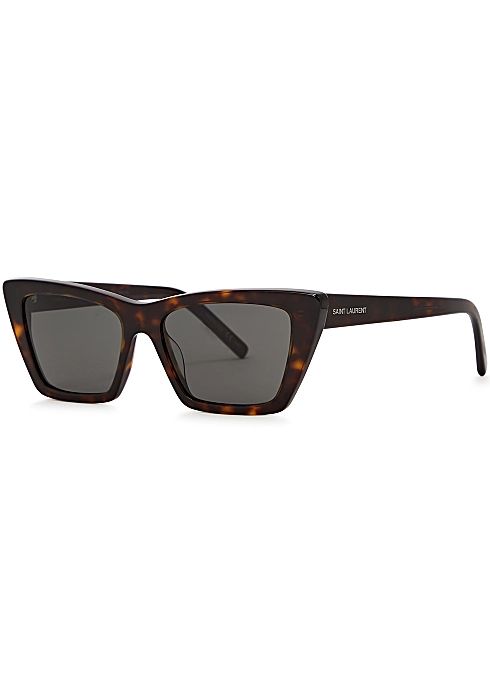 SL276 tortoiseshell cat-eye sunglasses | Harvey Nichols (Global)