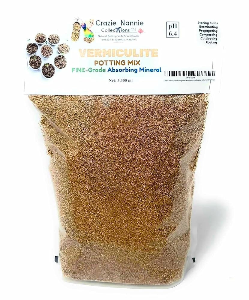 Vermiculite Potting Mix For Germination, Cultivation & Rooting (Fine) | Amazon (CA)