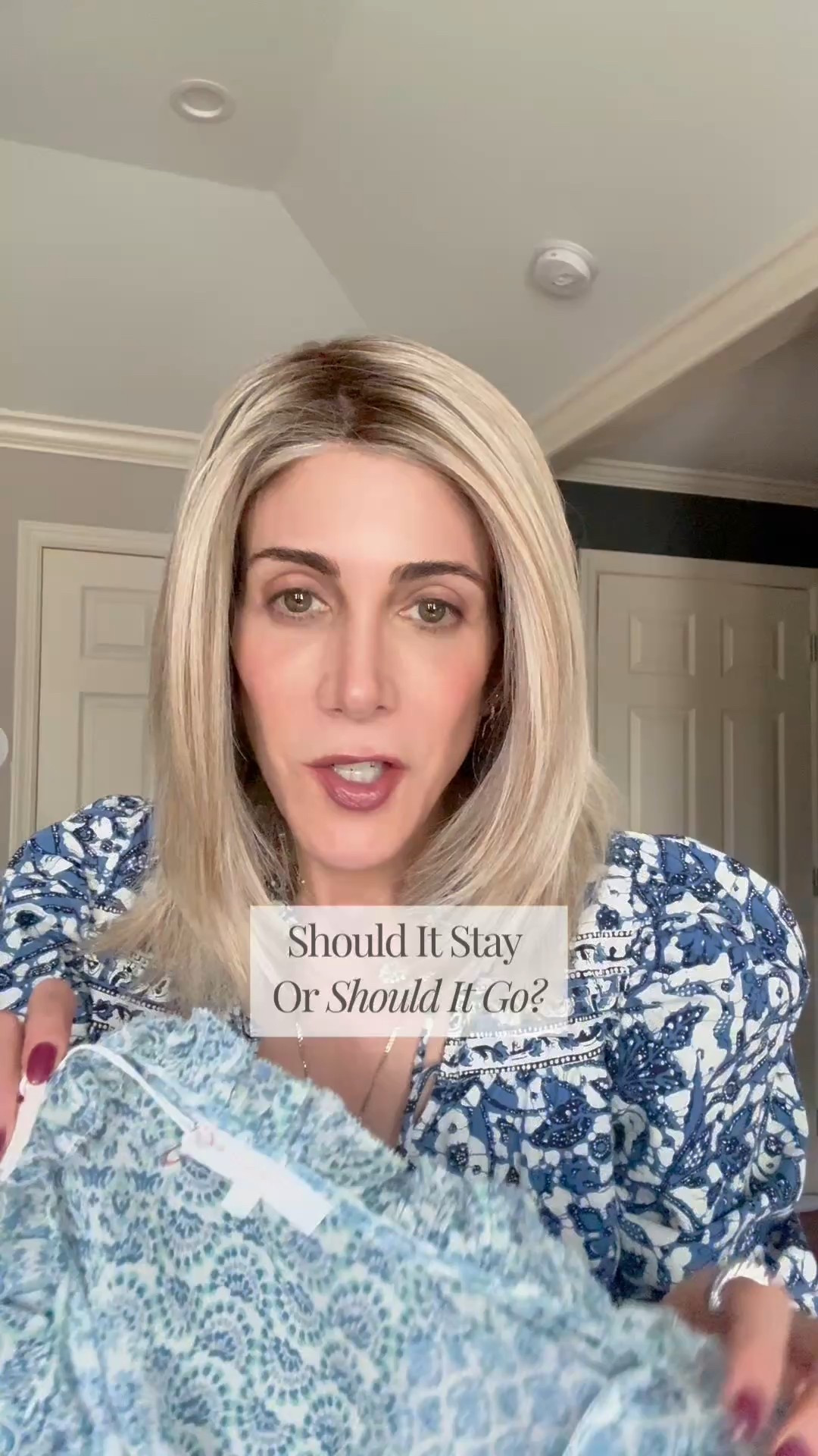 This was an impulse purchase because I saw it and loved it. Tissue thin too which makes it perfect for hot summer days and nights.

Should  it stay or should it go back?

#LTKStyleTip #LTKOver40 #LTKFindsUnder100