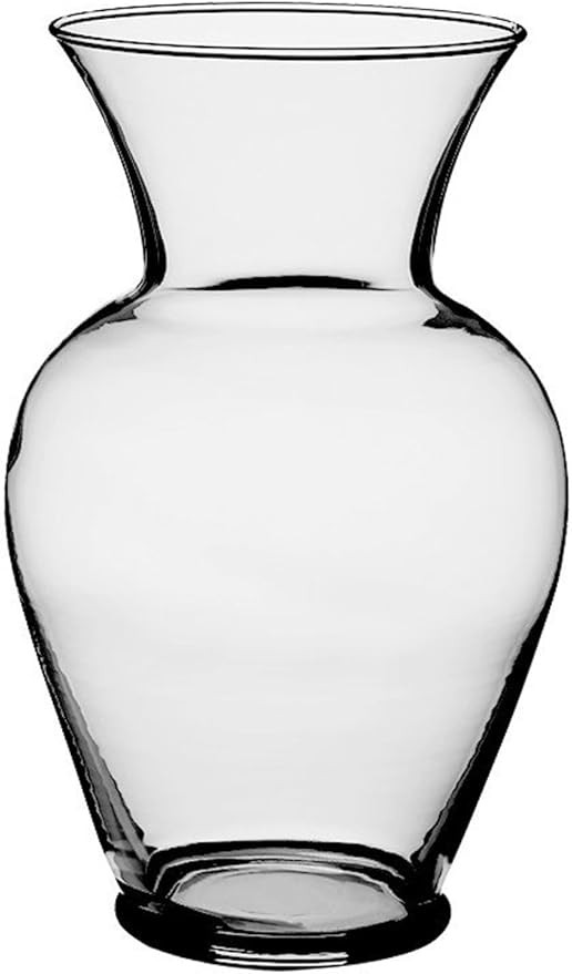Floral Supply Online 8 3/4" Clear Spring Garden Vase - Decorative Glass Flower Vase for Floral Ar... | Amazon (US)