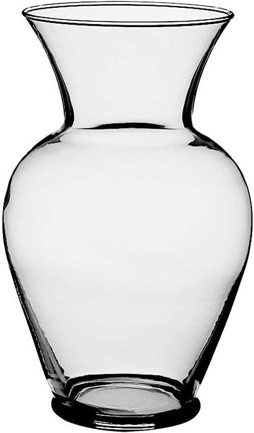 Floral Supply Online 8 3/4" Clear Spring Garden Vase - Decorative Glass Flower Vase for Floral Ar... | Amazon (US)