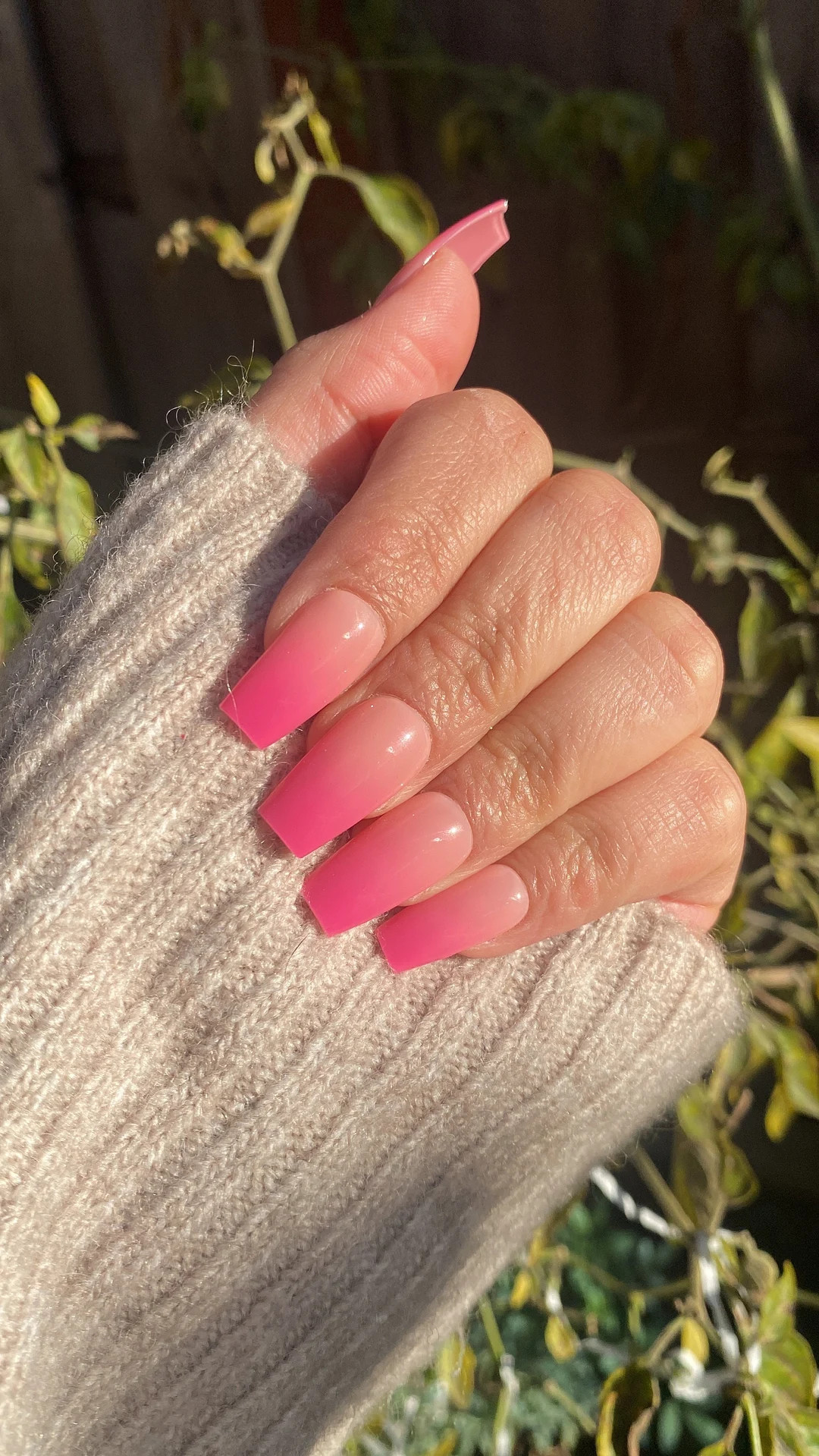 Pink Ombré Press on Nails - Etsy | Etsy (US)