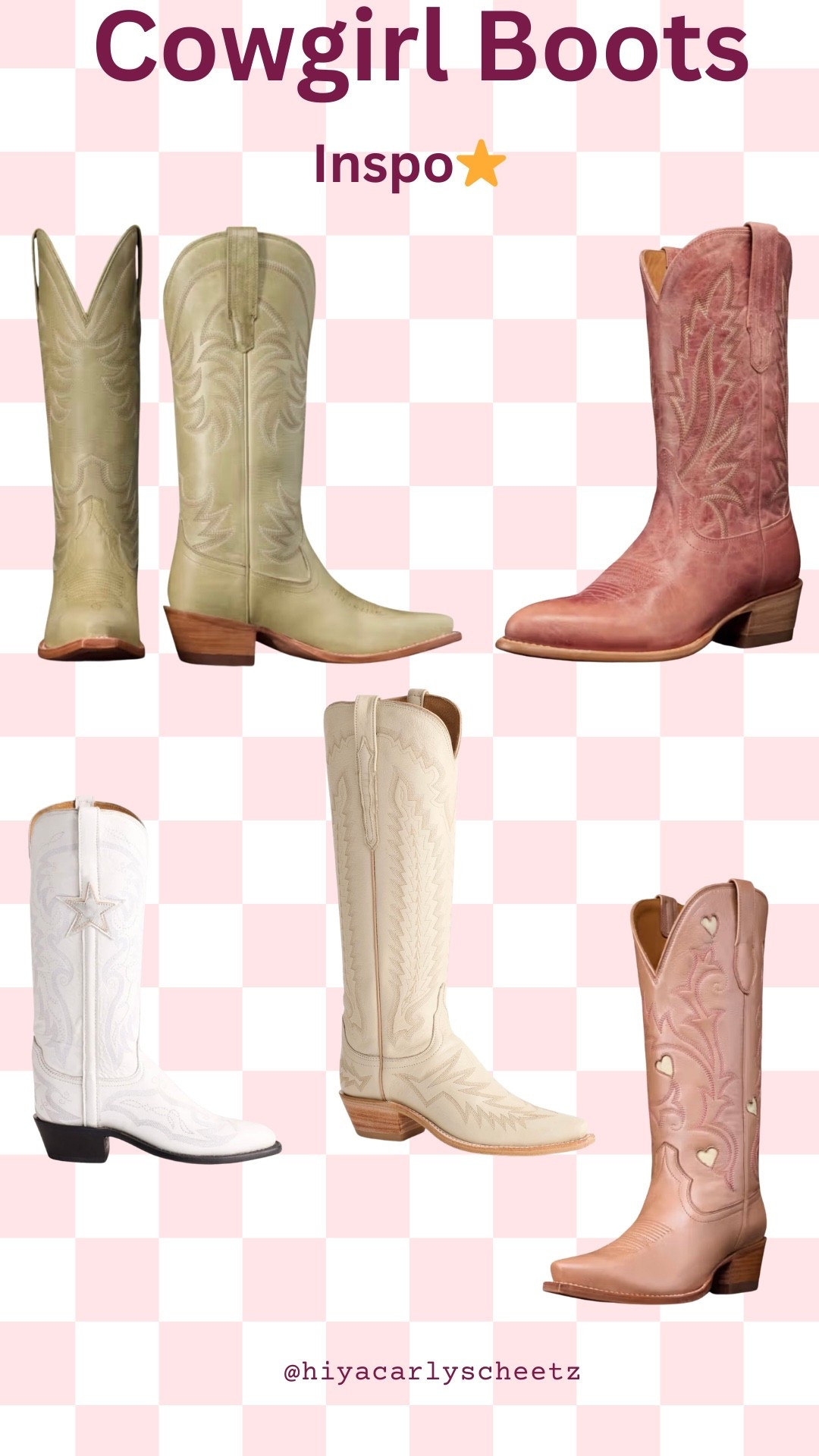 I just love a good cowgirl boot and if they’re pink that’s a bonus 💕😝 @Tecovas #cowgirlboots #tecovas #pink #western #cowgirl

#LTKSeasonal